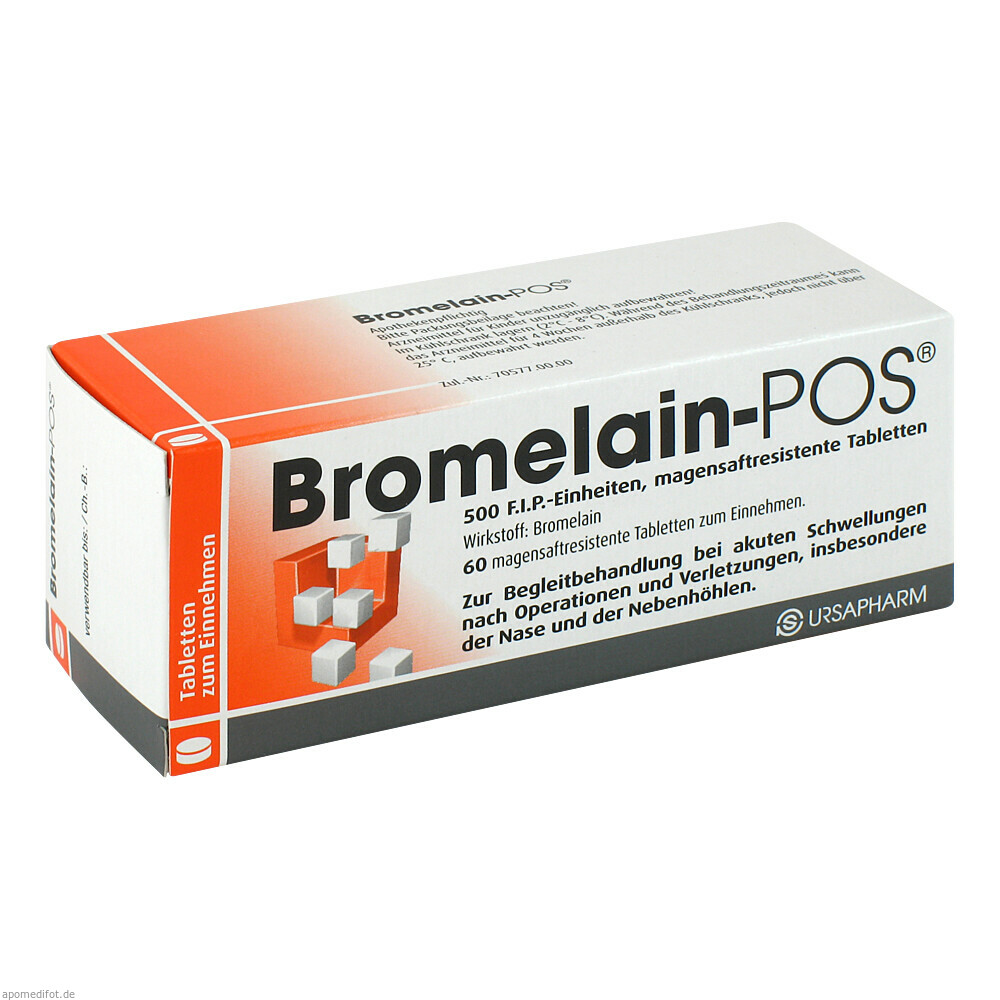 BROMELAIN POS 60St (URSAPHARM)