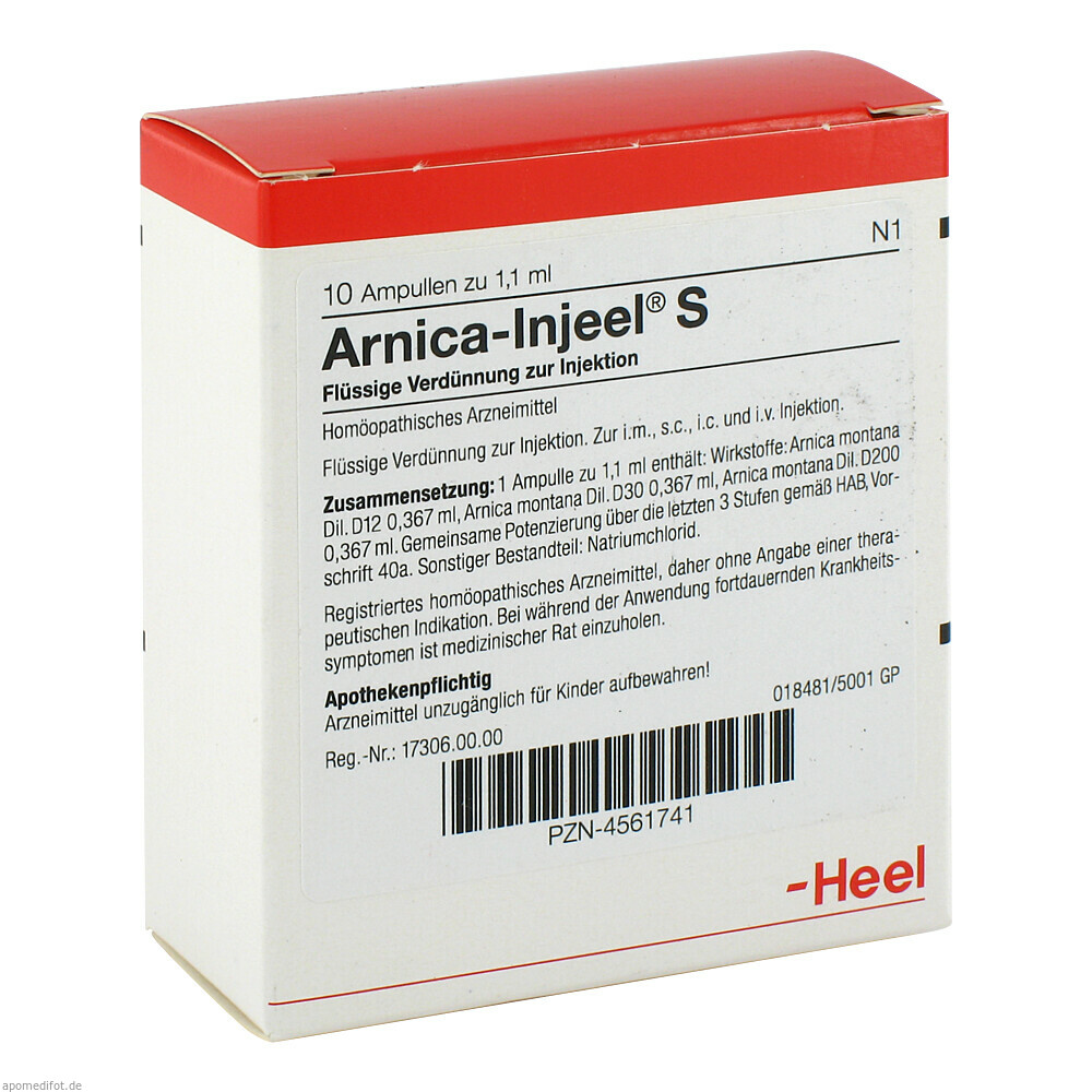 ARNICA INJ S 10St (HEEL)