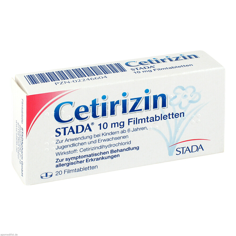 CETIRIZIN STADA 10MG 20St (STADA CONSUMER HEALTH)