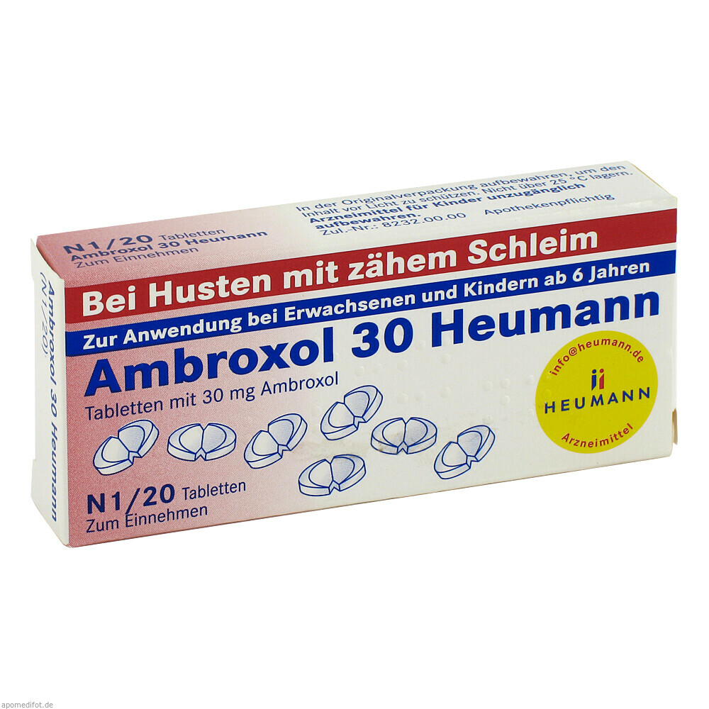 AMBROXOL 30 HEUMANN 20St (HEUMANN PHARMA GENER.)