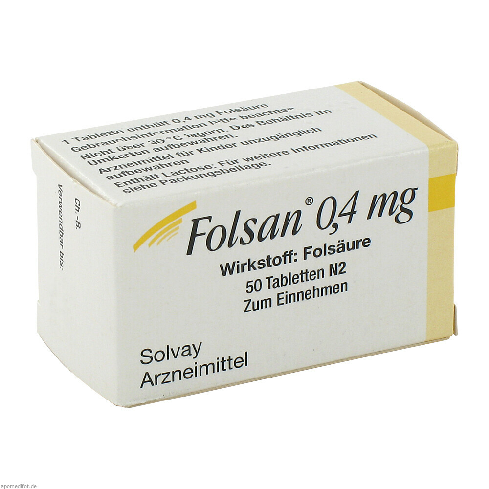 FOLSAN 0.4MG 50St (TEOFARMA)