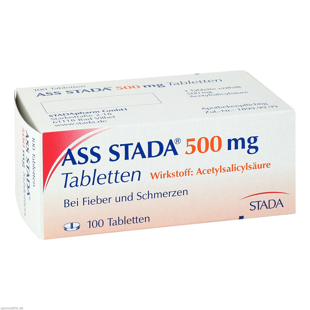 ASS STADA 500 100St (STADA CONSUMER HEALTH)