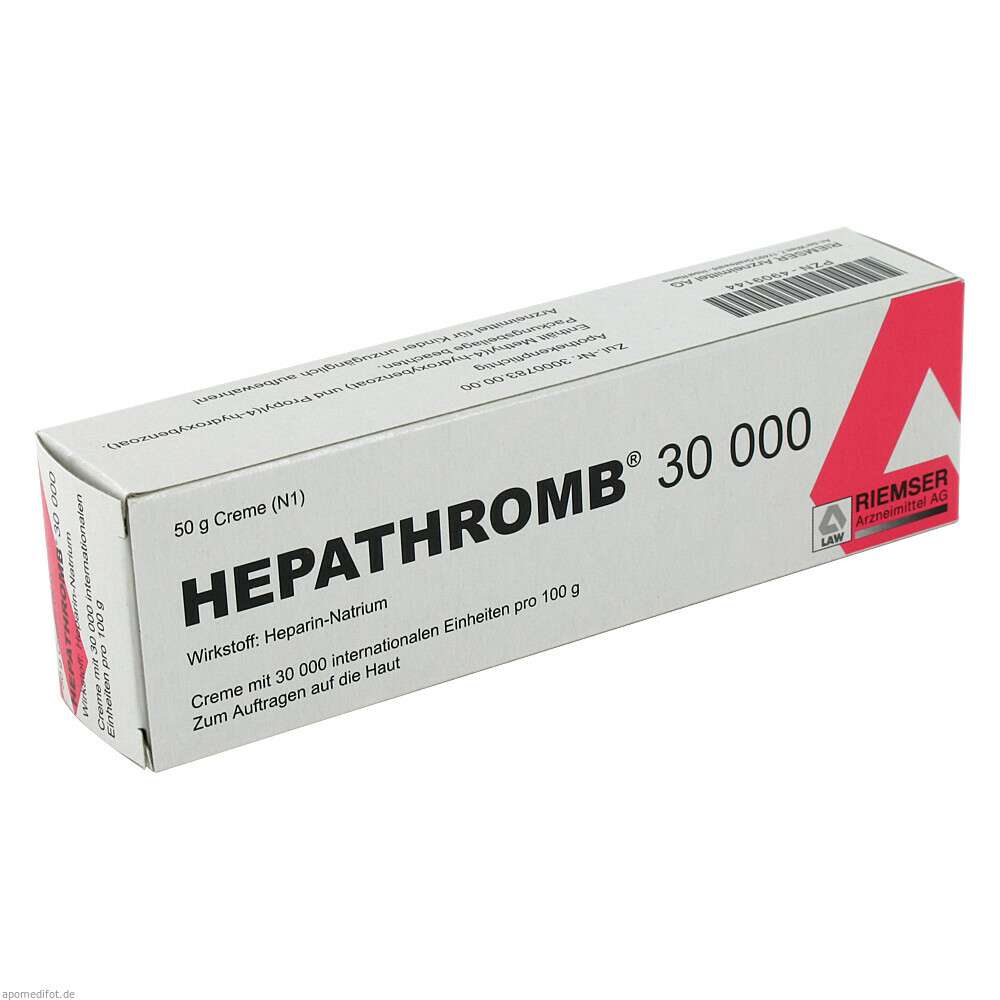 HEPATHROMB 30000 50g (ESTEVE PHARMACEUTICA)