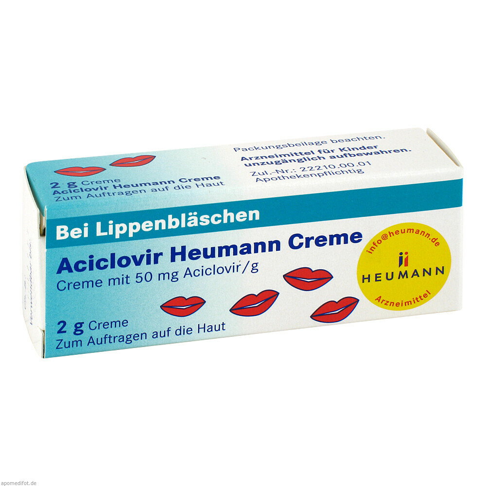 ACICLOVIR HEUMANN CREME 2g (HEUMANN PHARMA GENER.)