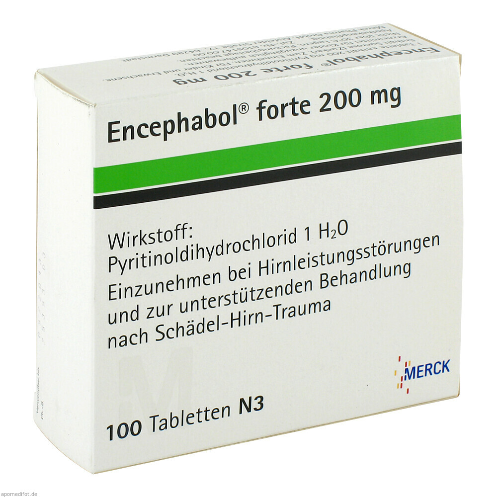 ENCEPHABOL FORTE 200 100St (MERCK HEALTHCARE GERMA)