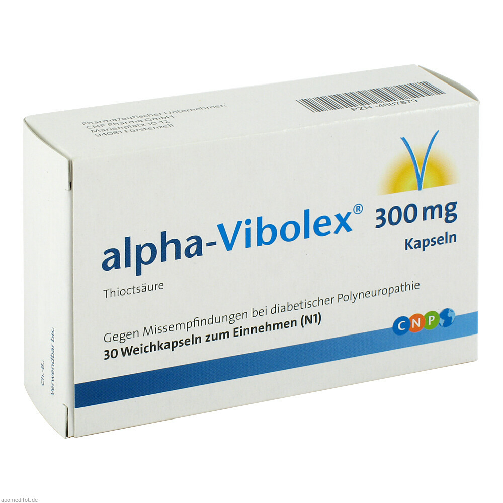 ALPHA-VIBOLEX 300MG KAPSEL 30St (CNP PHARMA)