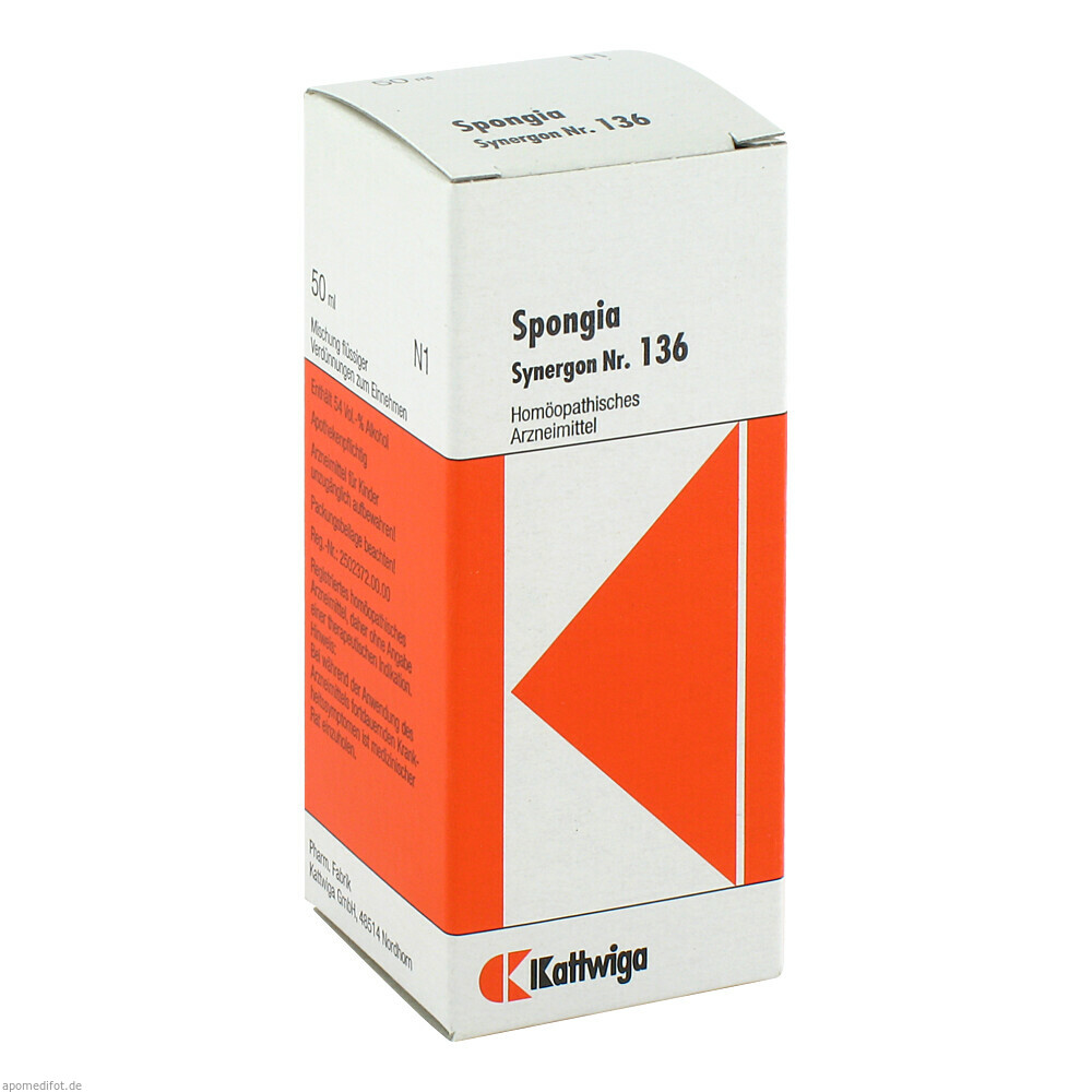 SYNERGON KOMPL SPONGIA 136 50ml (KATTWIGA)