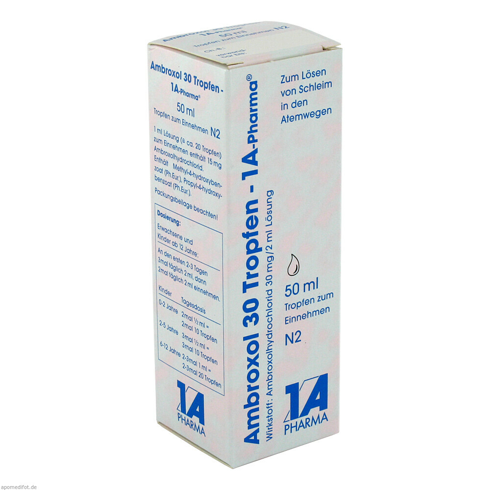 AMBROXOL 30 TROPFEN 1A PHA 50ml (1A PHARMA)