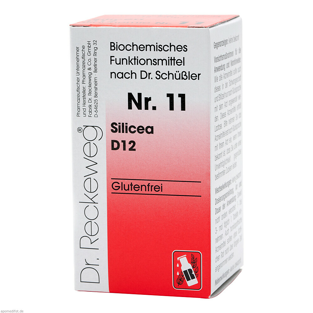 BIOCHEMIE 11 SILICEA D12 200St (RECKEWEG)