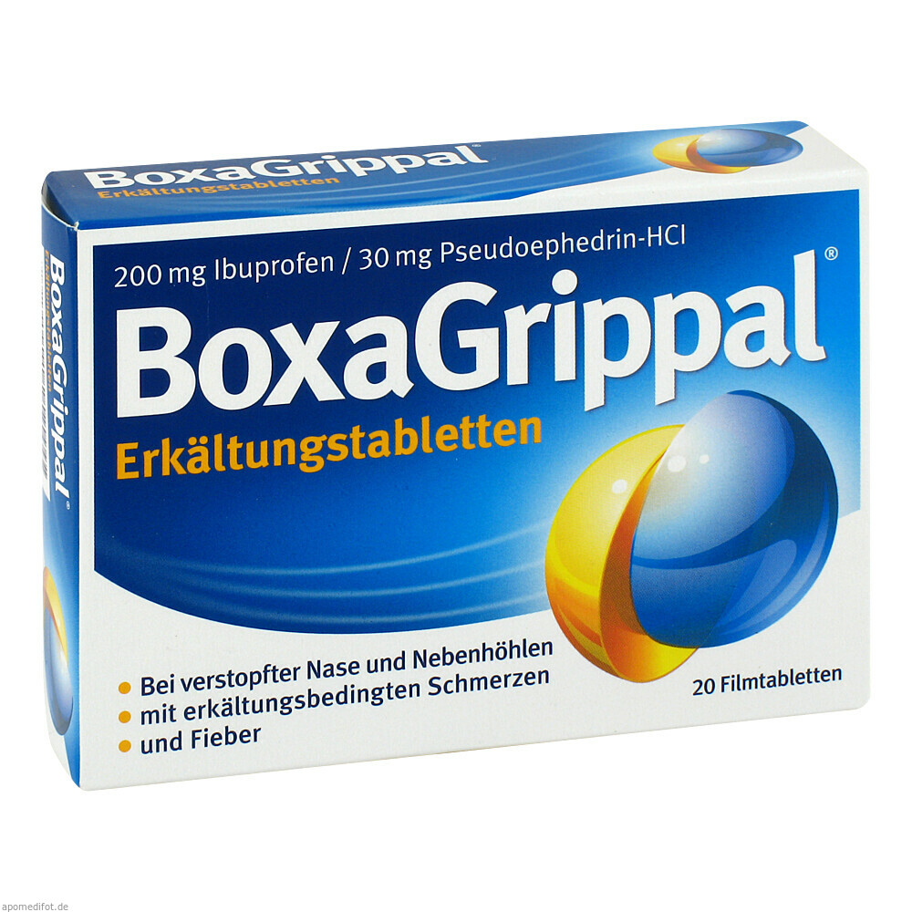 BOXAGRIPPAL ERK 200MG/30MG 20St (ANGELINI PHARMA DTL.)