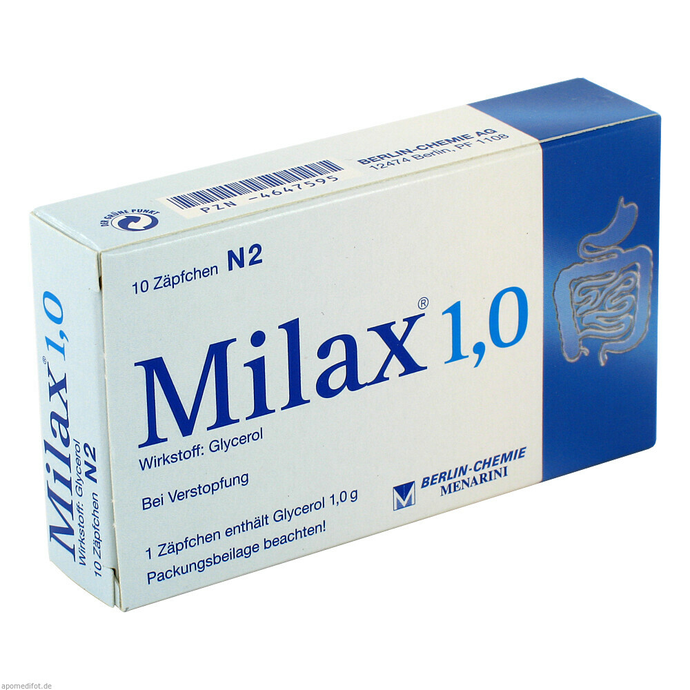 MILAX 1.0 10St (BERLIN CHEMIE)