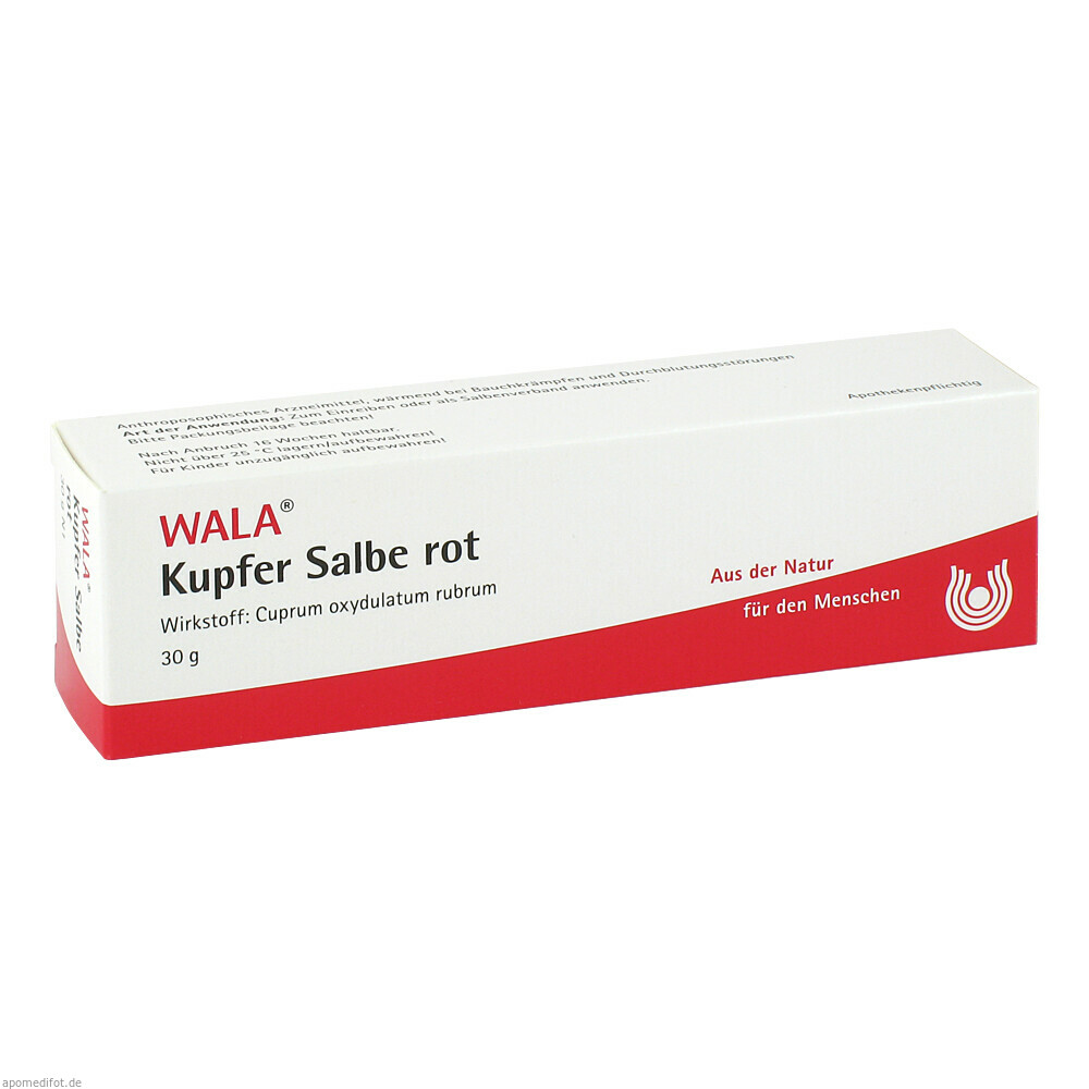 KUPFER SALBE ROT 30g (WALA)