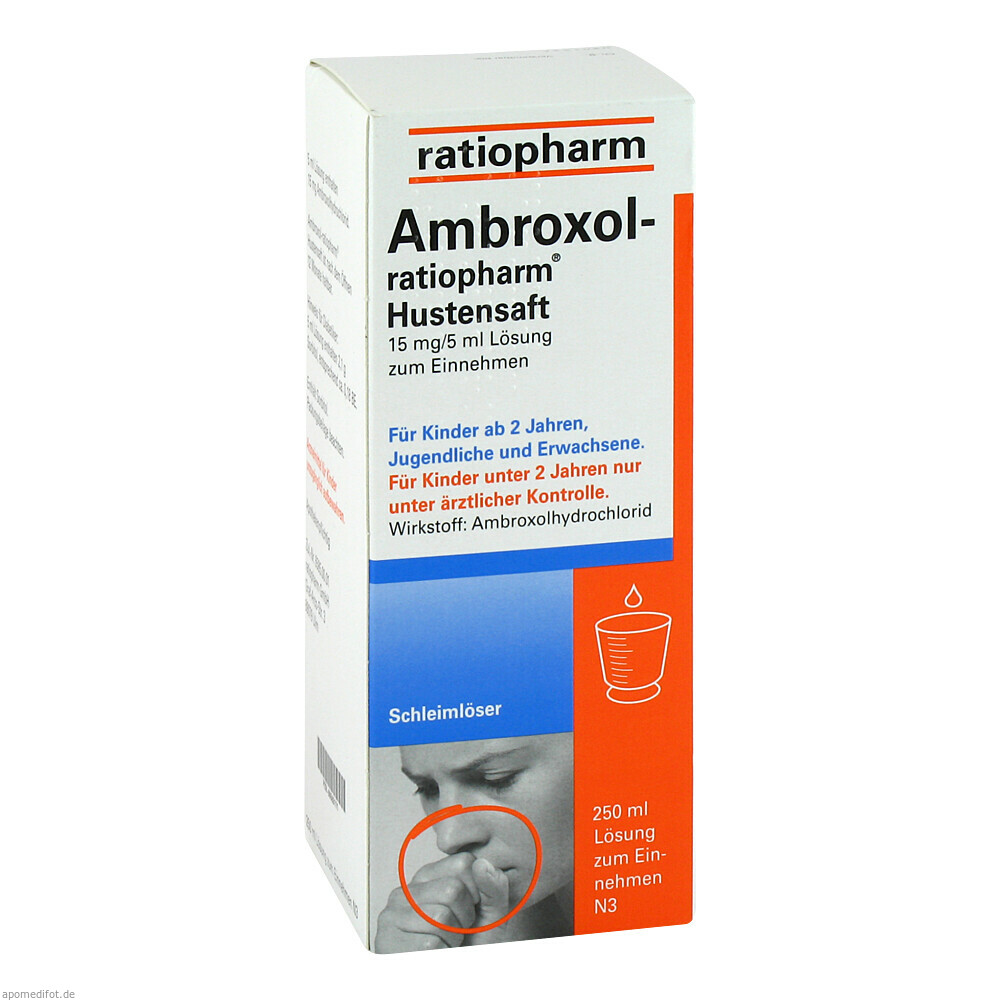 AMBROXOL RATIO HUSTENSAFT 250ml (RATIOPHARM)