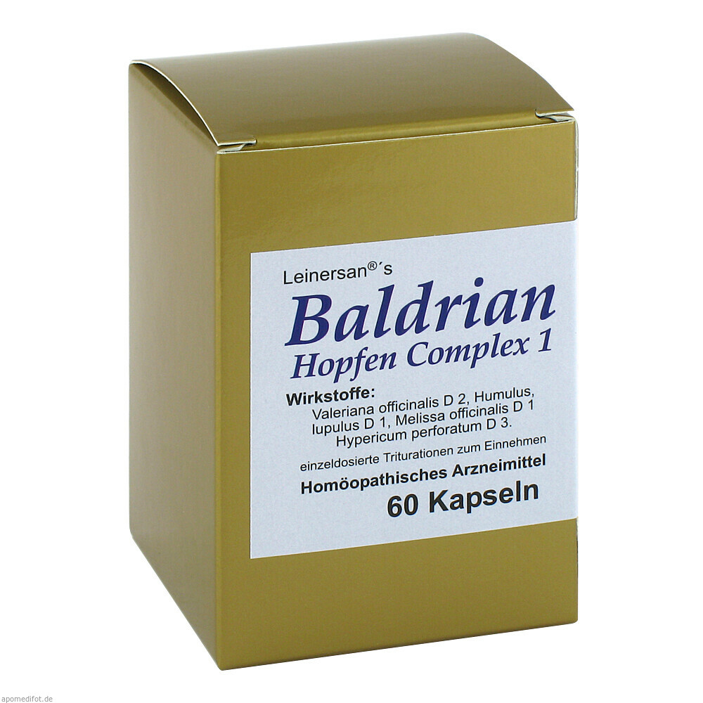 BALDRIAN HOPFEN COMPL1 LEI 60St (DIAMANT NATUUR TSCHECH)