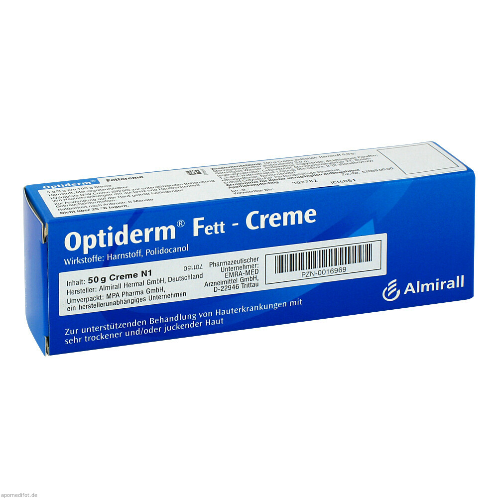 OPTIDERM FETTCREME 50g (EMRA MED)