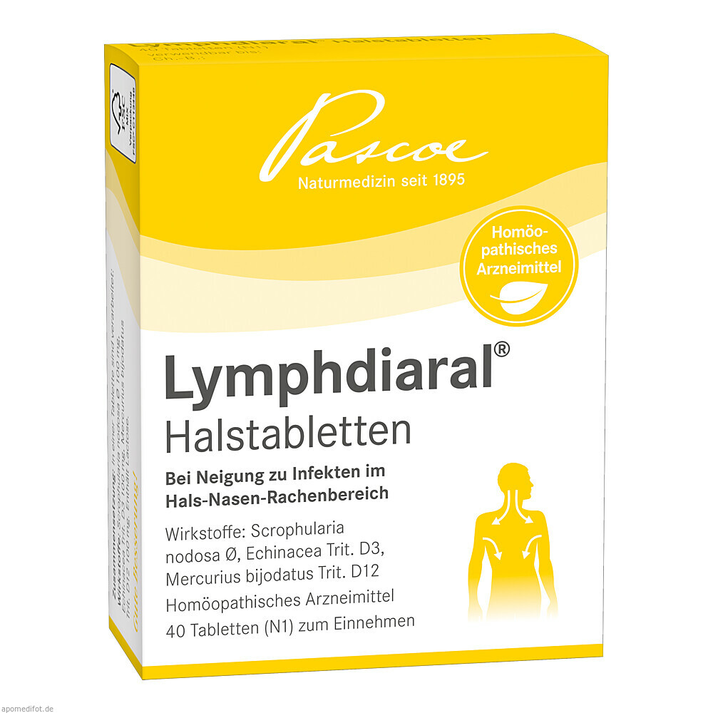 LYMPHDIARAL HALSTABLETTEN 40St (PASCOE)