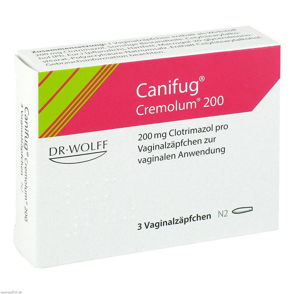 CANIFUG CREMOLUM 200 3St (WOLFF/BIEL)