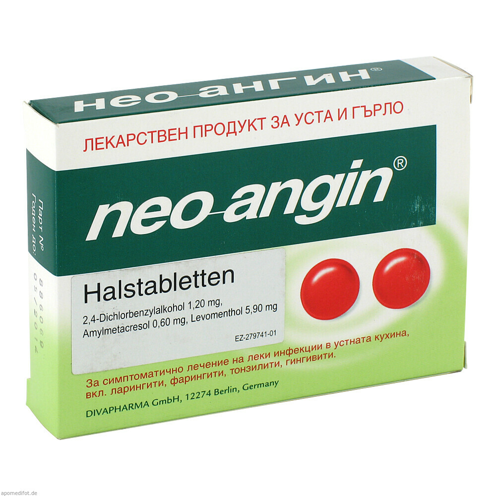 NEO ANGIN HALSTABLETTEN 24St (EURIMPHARM ARZNEIM.)