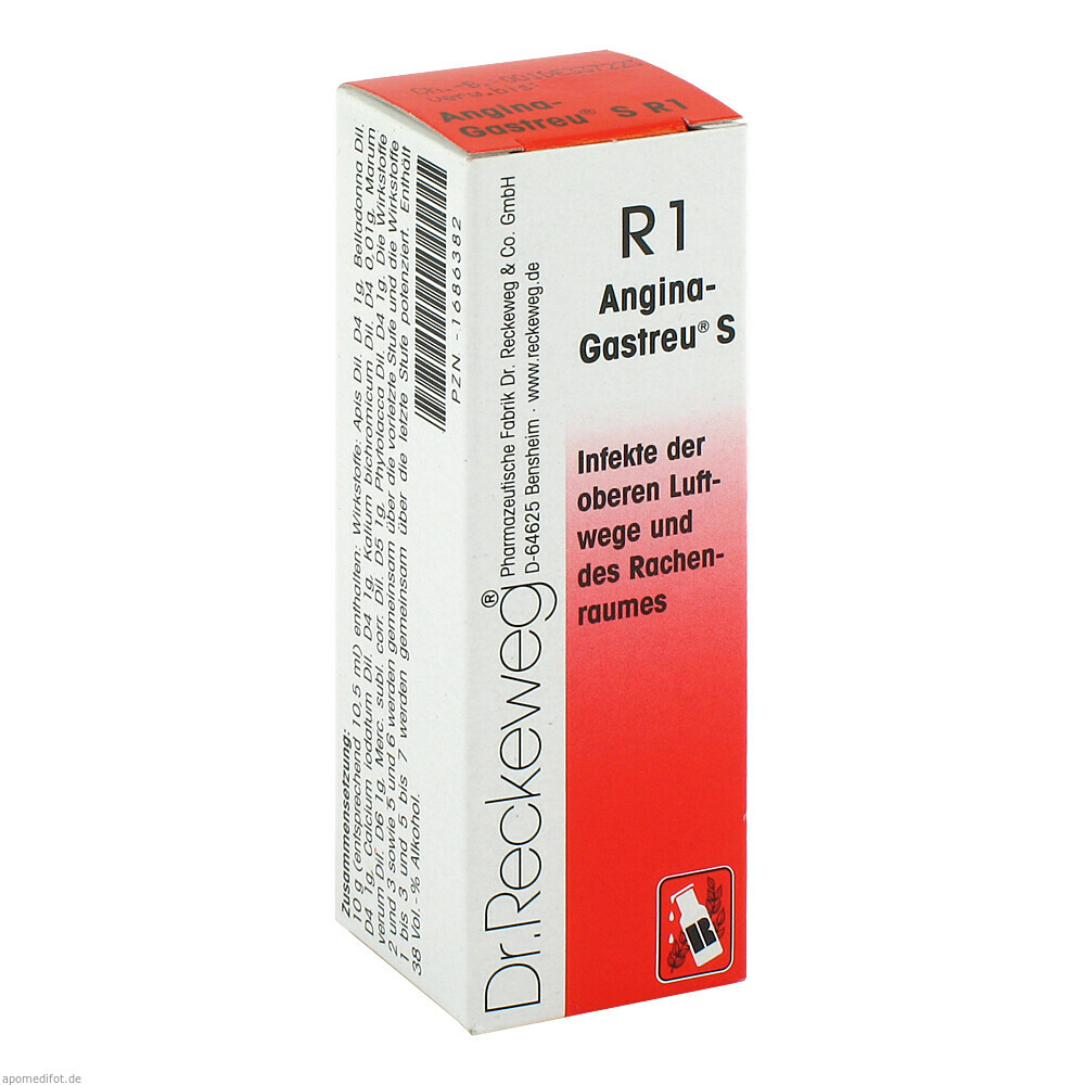 ANGINA GASTREU S R1 22ml (RECKEWEG)