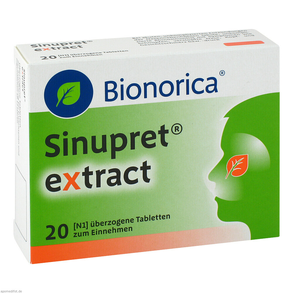 SINUPRET EXTRACT 20St (BIONORICA)