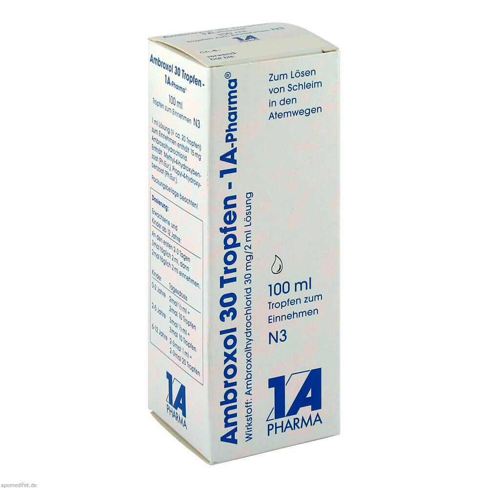 AMBROXOL 30 TROPFEN 1A PHA 100ml (1A PHARMA)