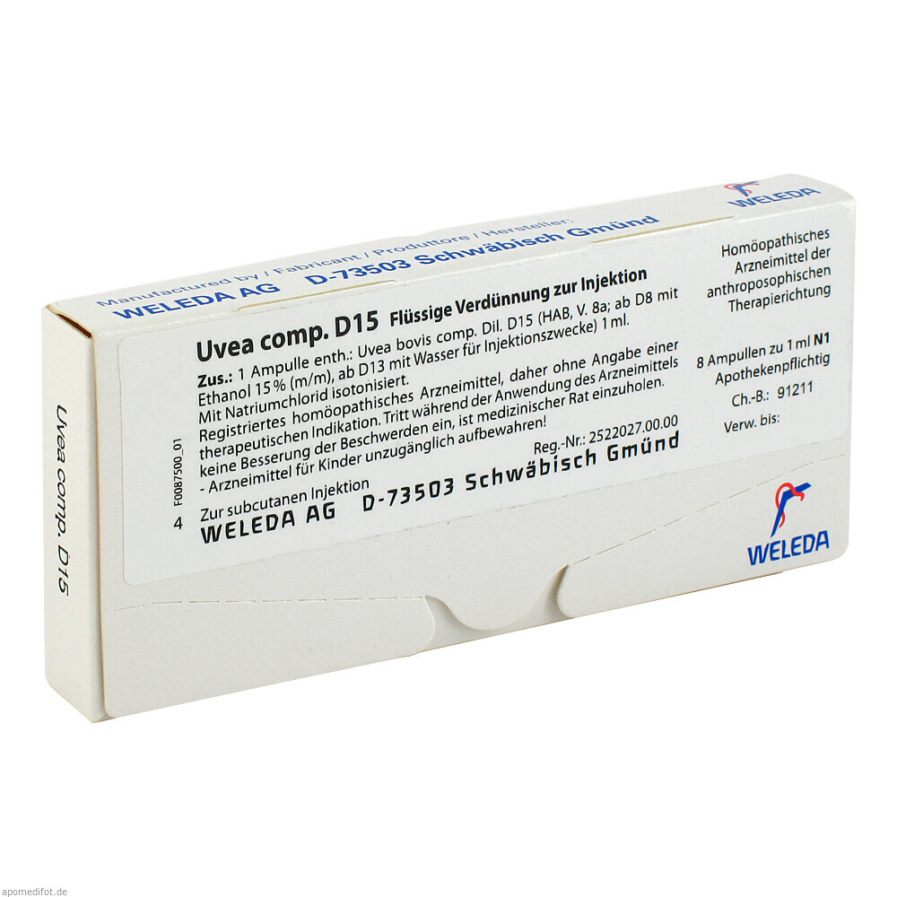 UVEA COMP D15 8St (WELEDA)