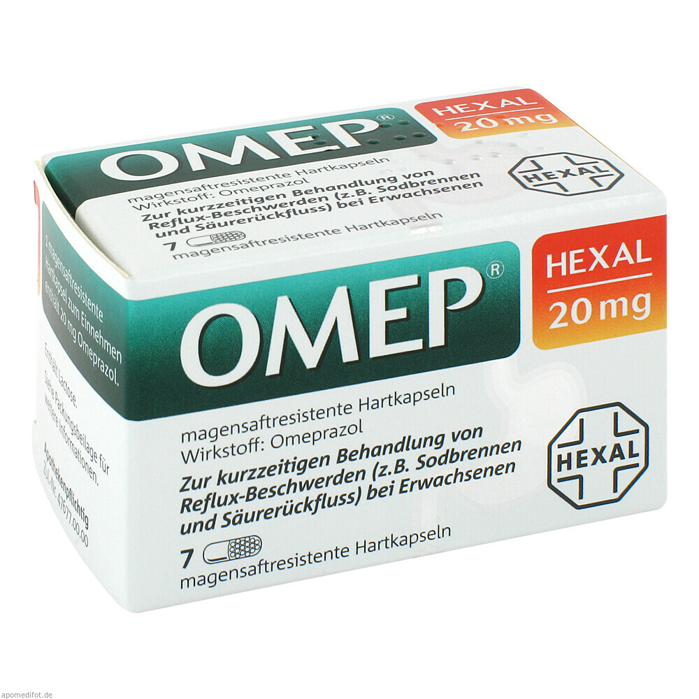 OMEP HEXAL 20MG MSR HKAPS 7St (HEXAL)