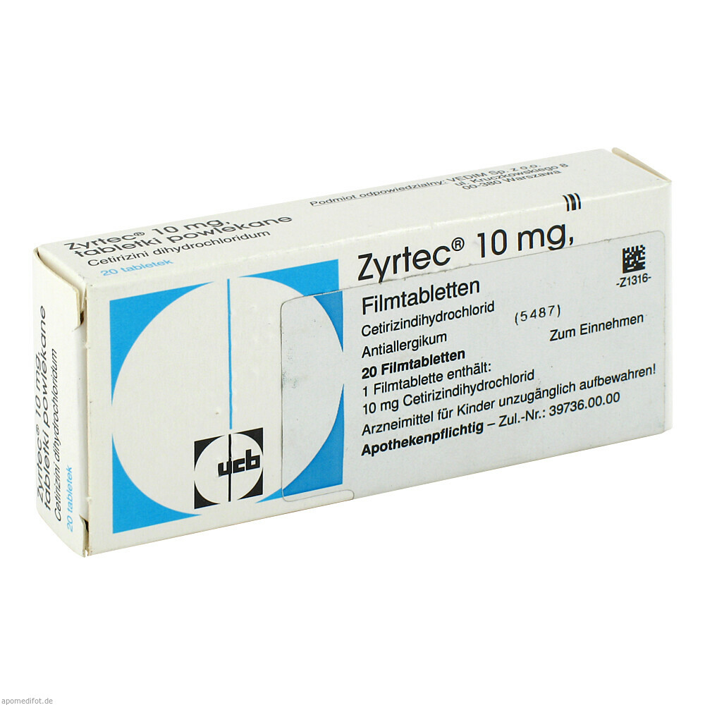 ZYRTEC 20St (KOHLPHARMA)