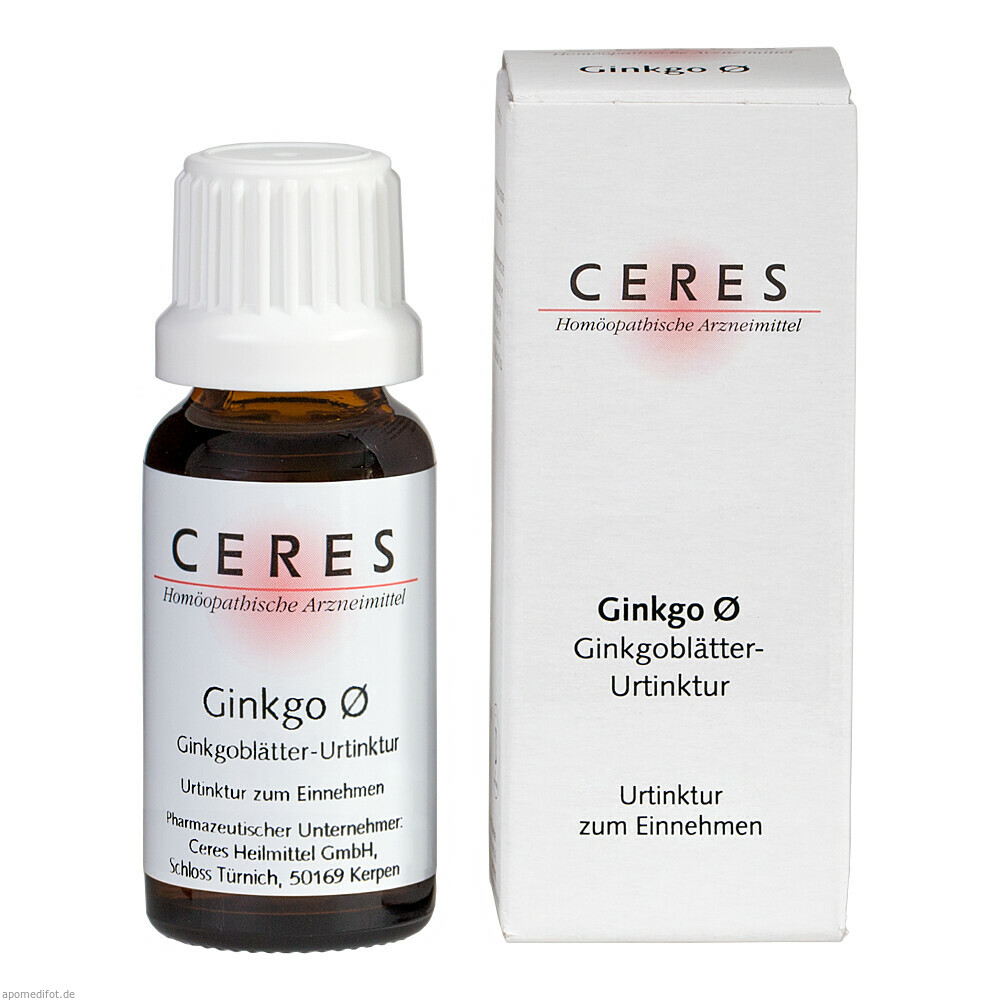 CERES GINKGO URT 20ml (CERES)