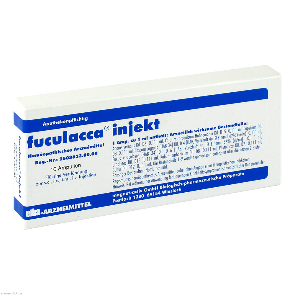 FUCULACCA 10St (INFIRMARIUS GMBH)