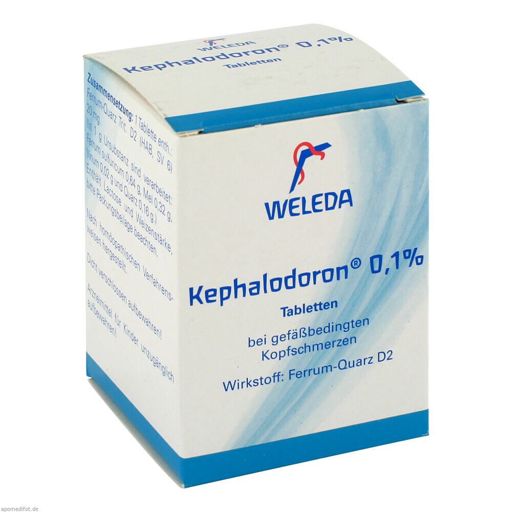 KEPHALODORON 0.1% 250St (WELEDA)