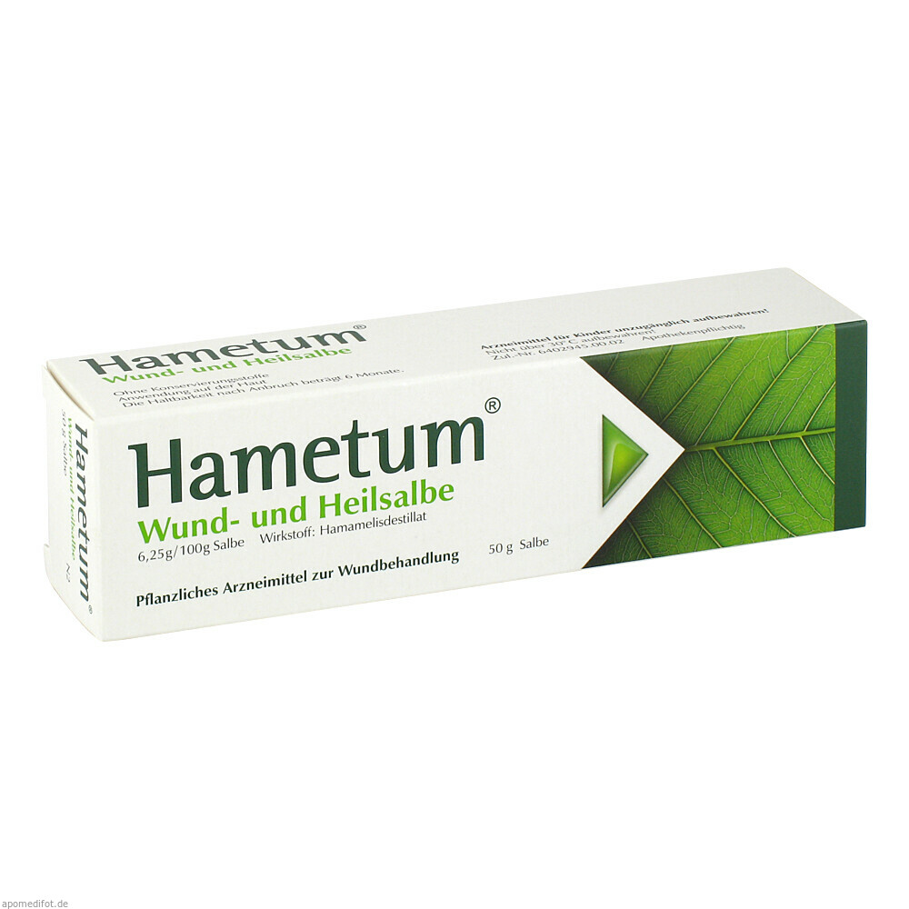 HAMETUM WUND UND HEILSALBE 50g (SCHWABE)