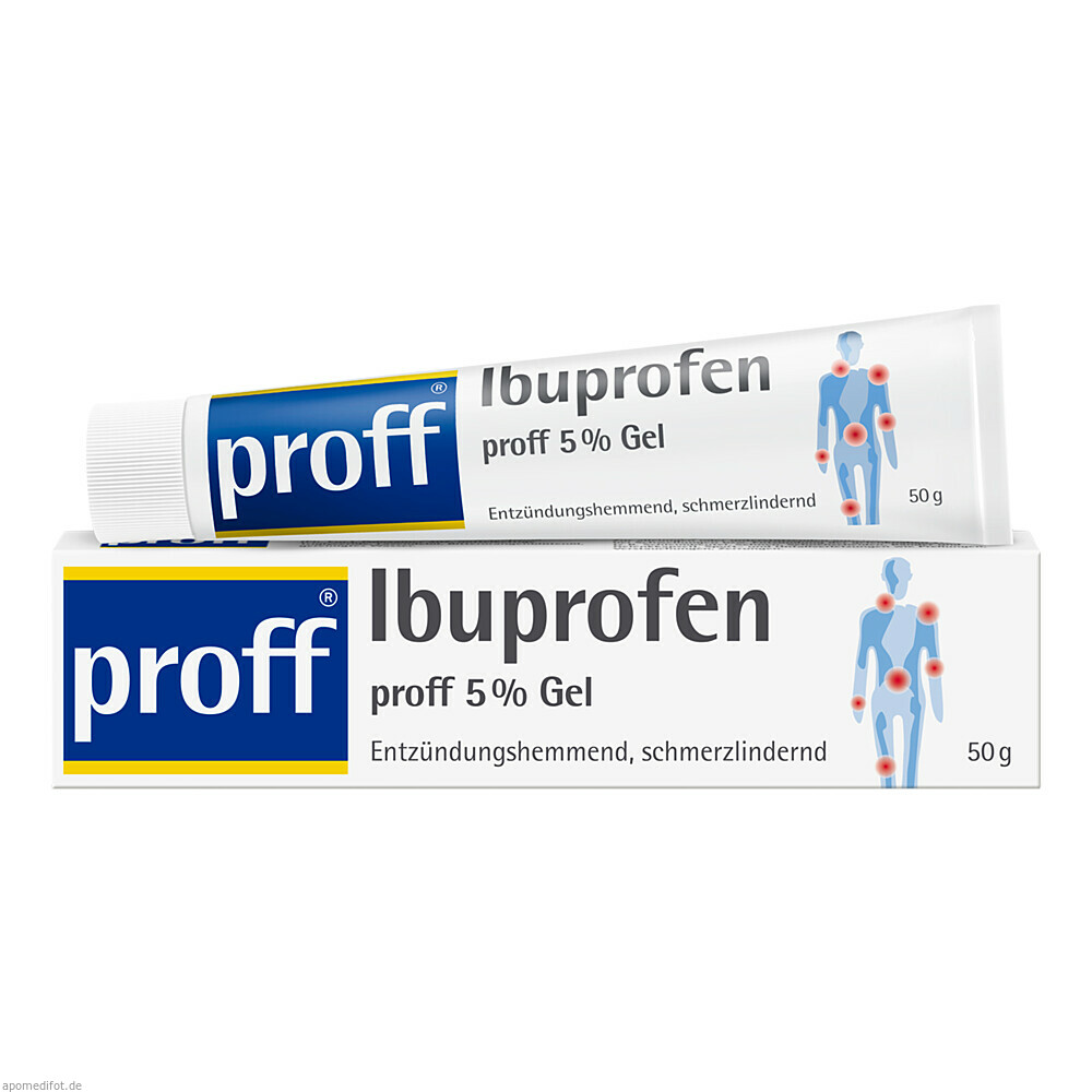 IBUPROFEN PROFF 5 % GEL 50g (THEISS NAT)