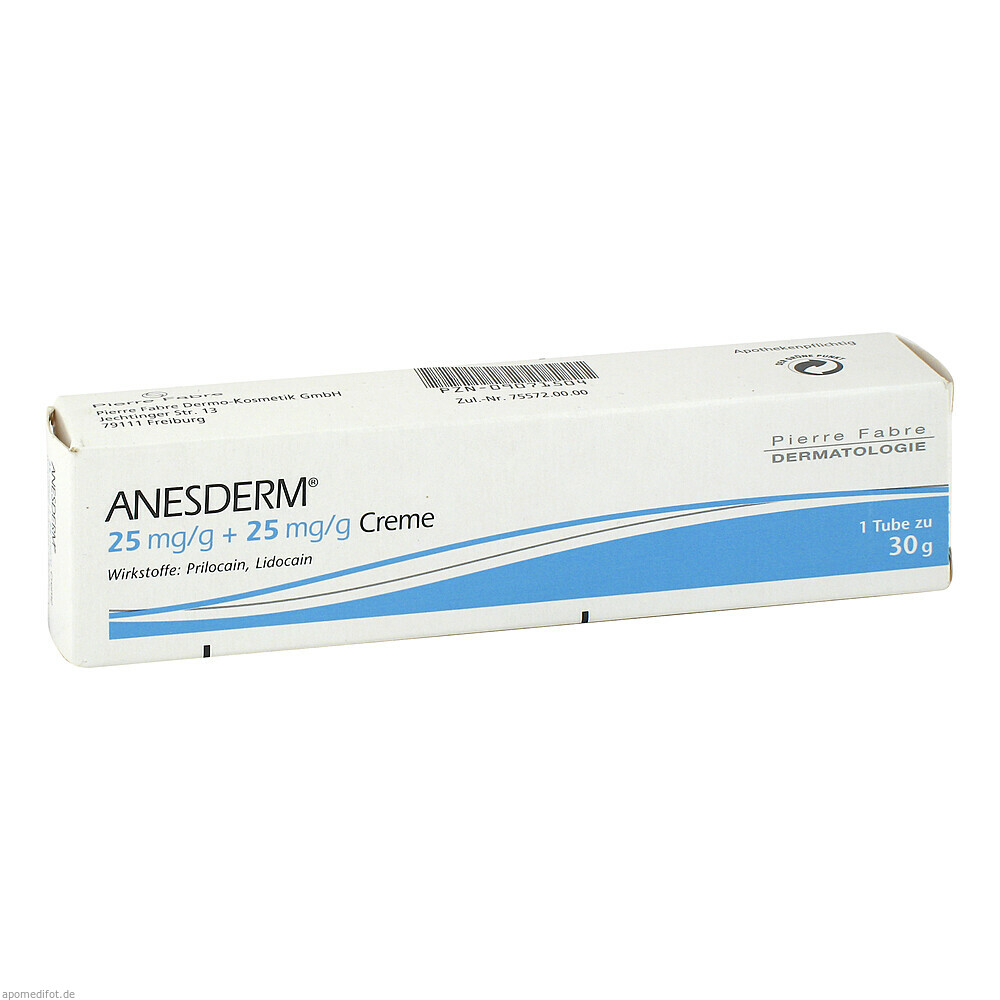 ANESDERM 25+25MG/G 30g (PIERRE FABRE DERMO KOS)