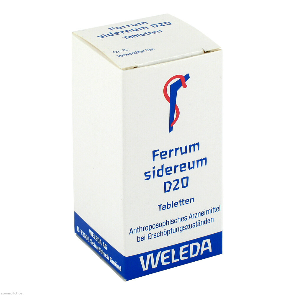 FERRUM SIDEREUM D20 80St (WELEDA)