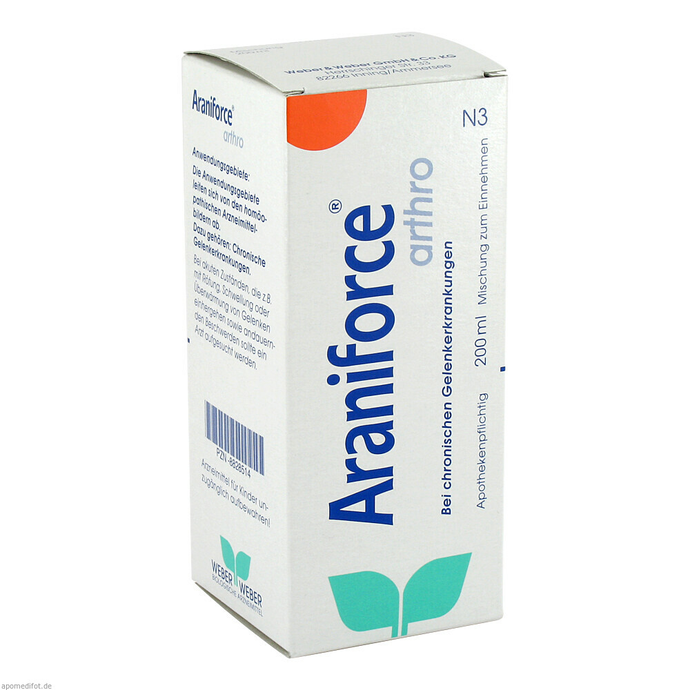 ARANIFORCE ARTHRO 200ml (WEBER & WEBER)