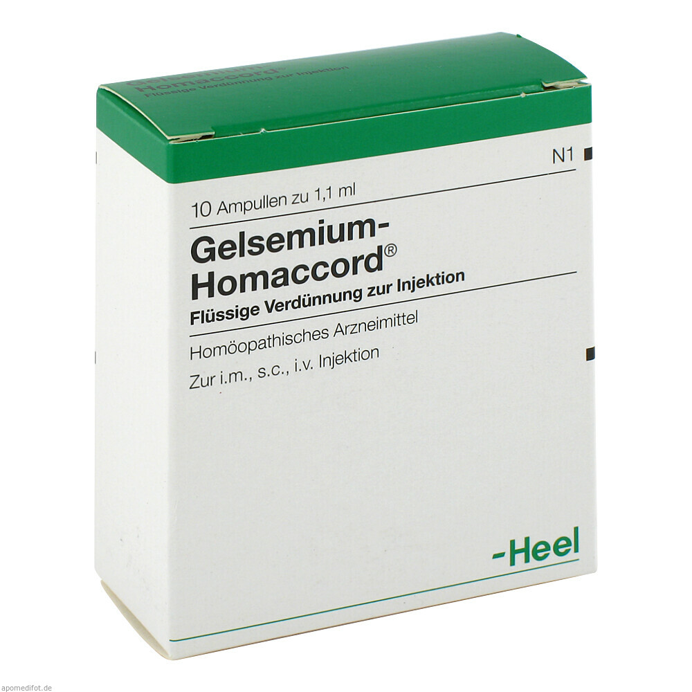 GELSEMIUM HOMACCORD 10St (HEEL)