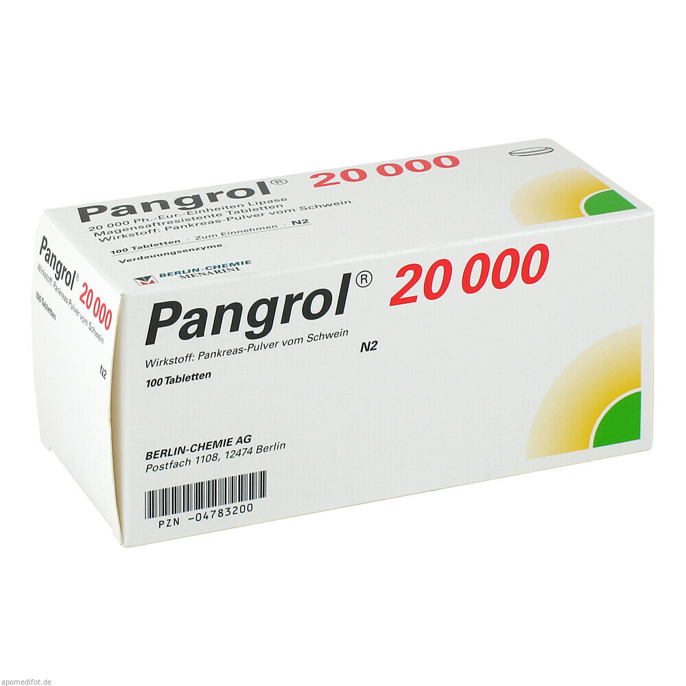 PANGROL 20000 100St (BERLIN CHEMIE)