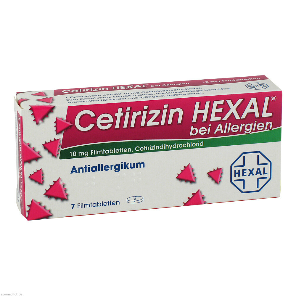 CETIRIZIN HEXAL B ALLERGIE 7St (HEXAL)