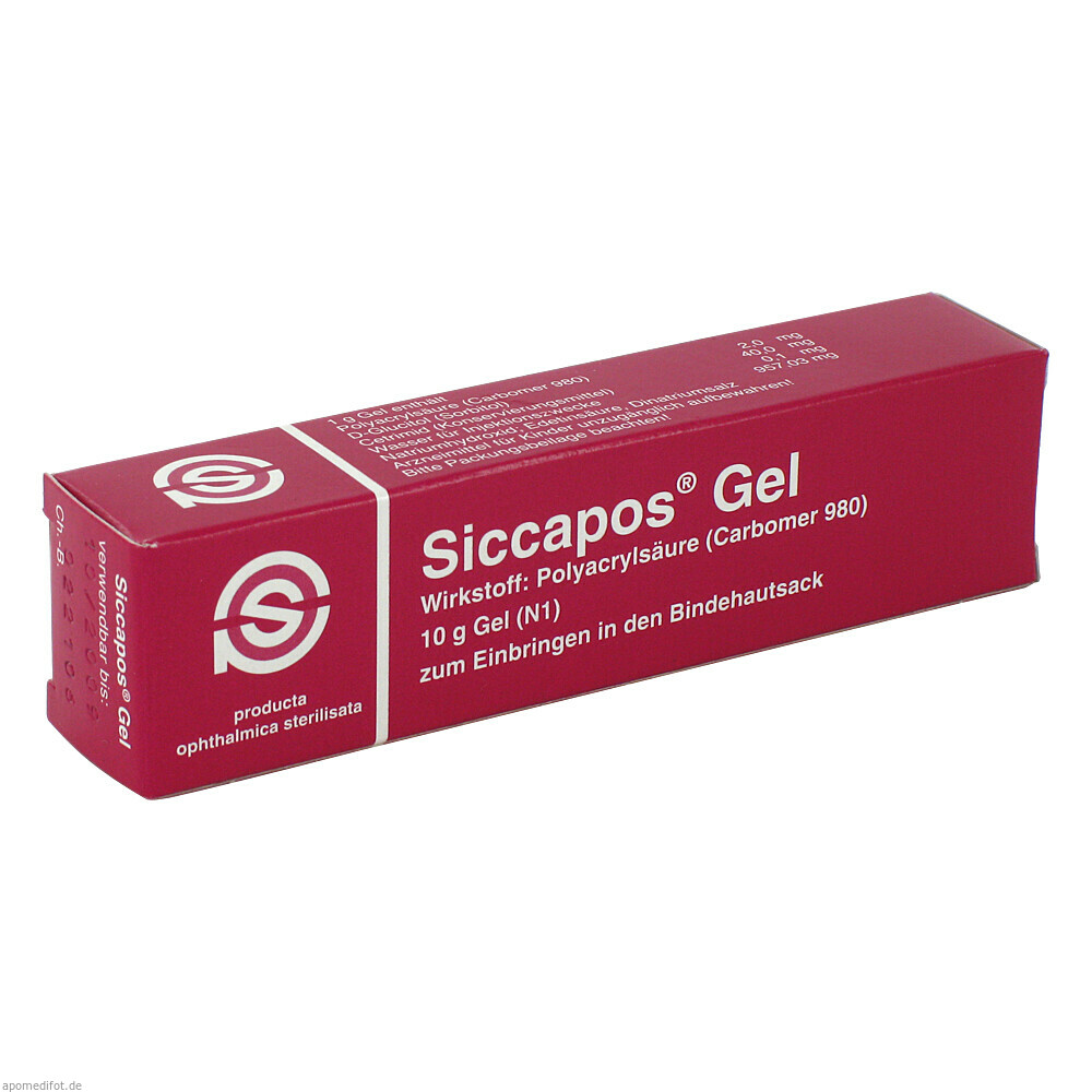 SICCAPOS GEL 10g (URSAPHARM)