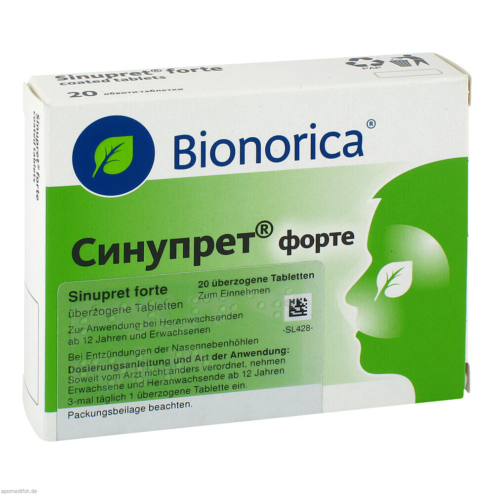 SINUPRET FORTE 20St (KOHLPHARMA)