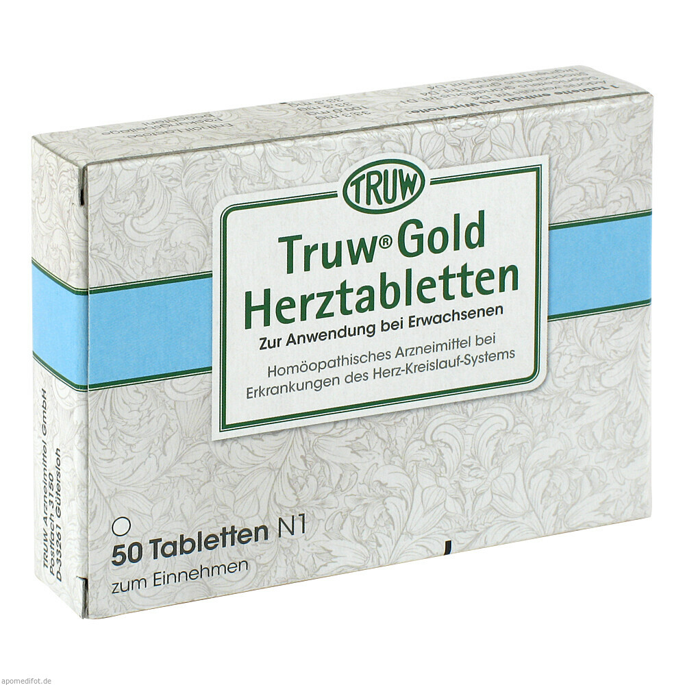 TRUW GOLD HERZTABLETTEN 50St (MED PHARMA)