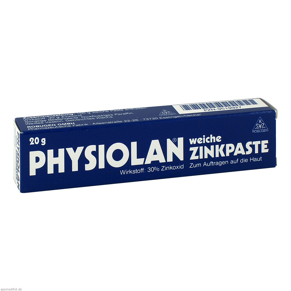 PHYSIOLAN WEICHE ZINKPASTE 20g (ROBUGEN)