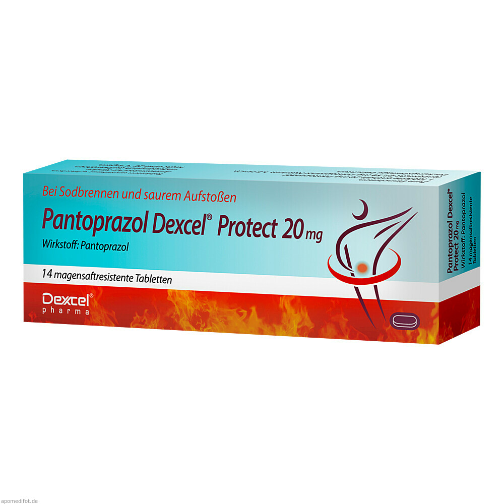 PANTOPRAZOL DEXCEL PROT 20 14St (DEXCEL)