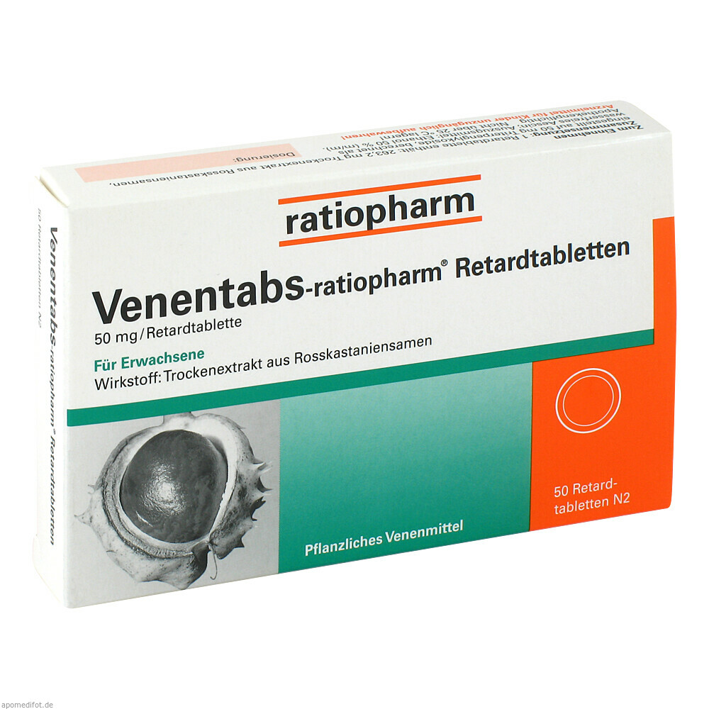 VENENTABS RATIO RETARDTABL 50St (RATIOPHARM)