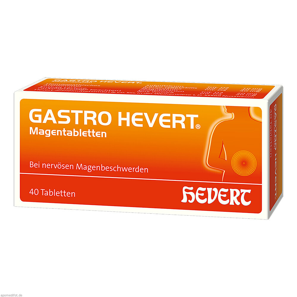 GASTRO HEVERT MAGENTABL 40St (HEVERT)