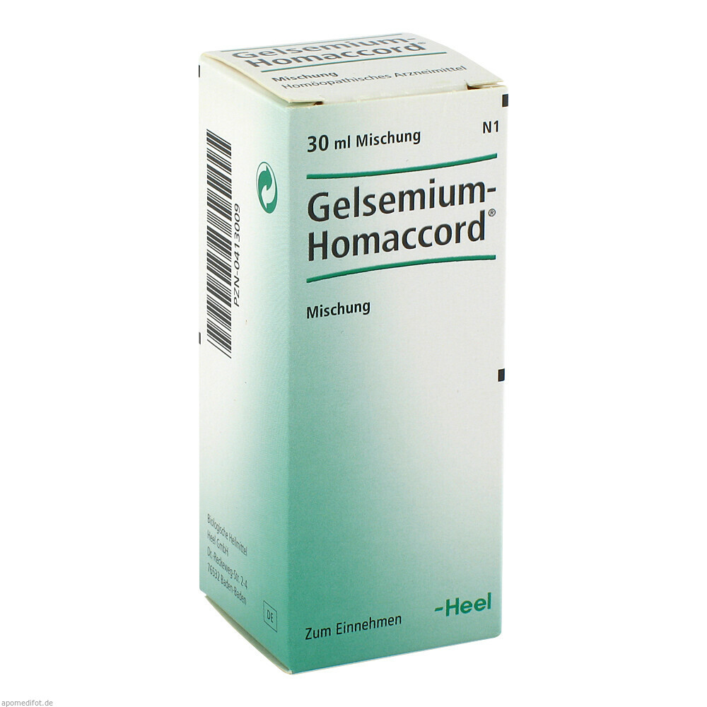 GELSEMIUM HOMACCORD 30ml (HEEL)