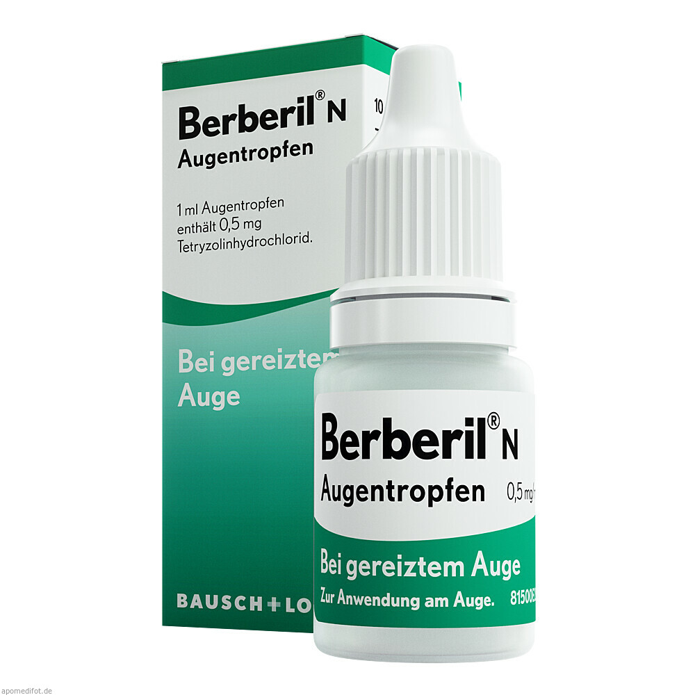 BERBERIL N AUGENTROPFEN 10ml (DR GERHARD MANN)