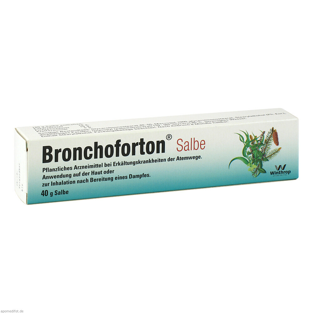 BRONCHOFORTON SALBE 40g (STADA CONSUMER HEALTH)