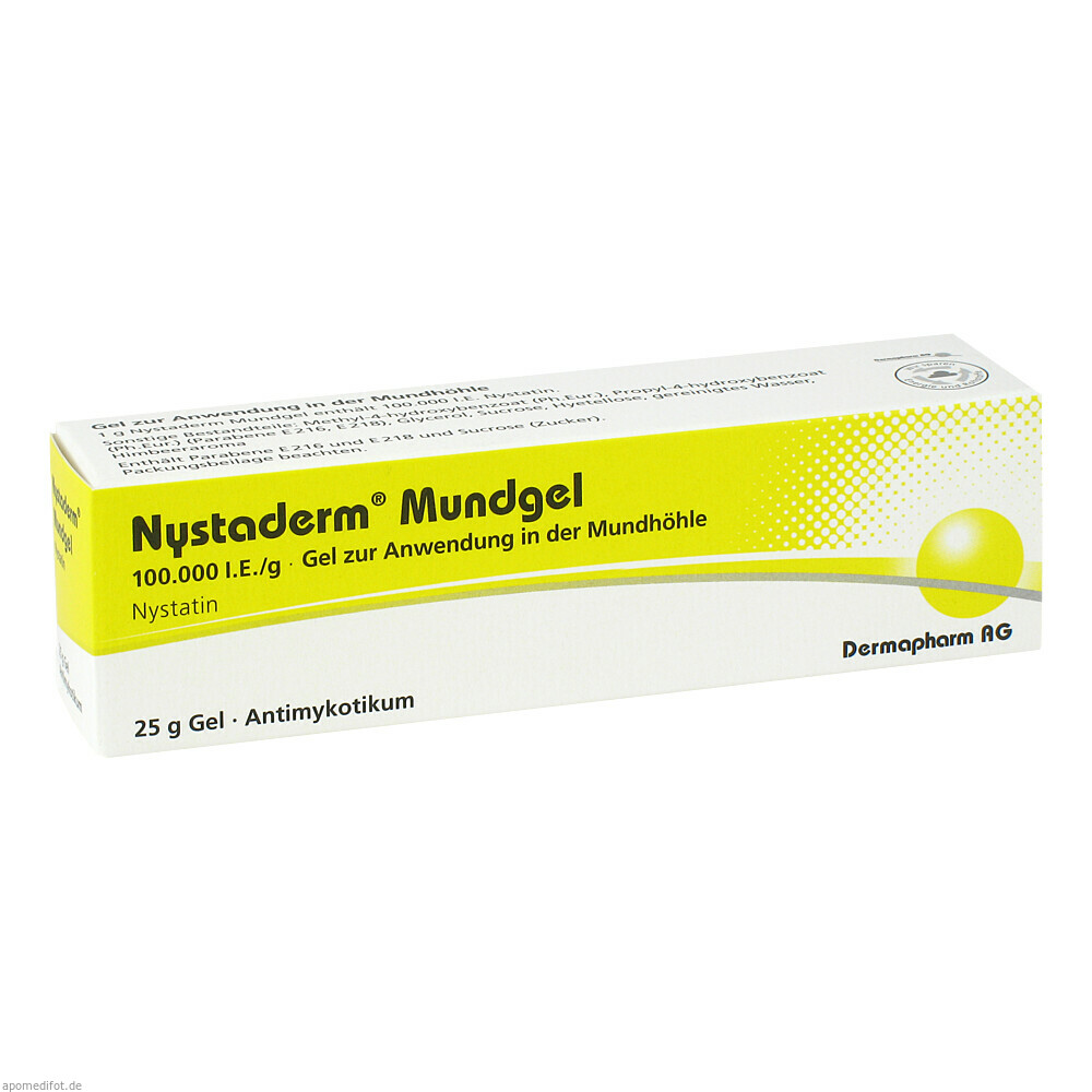 NYSTADERM MUNDGEL 25g (DERMAPHARM)